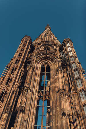 Cathedral of Notre-Dame in Strasbourgの写真素材