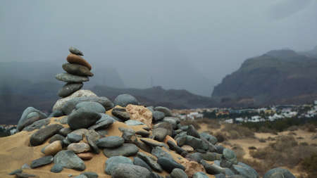 Canarian Cairnの写真素材