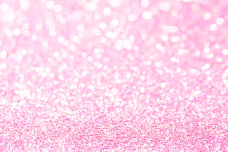 pink and white bokeh lights defocused. abstract backgroundの写真素材