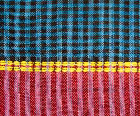 texture of plaid fabric for background