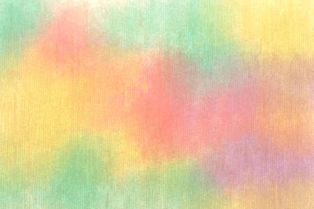 Water color background with paper texture. Abstract art hand paintの写真素材