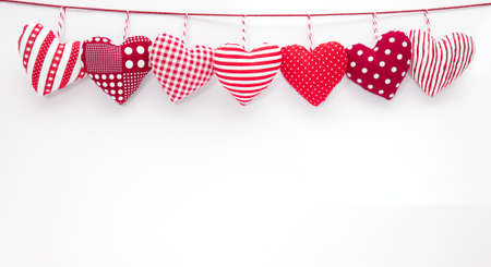 Valentine's heartsの写真素材