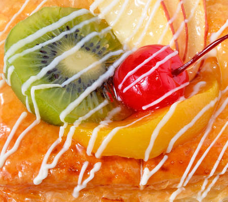 Fruit cakeの写真素材