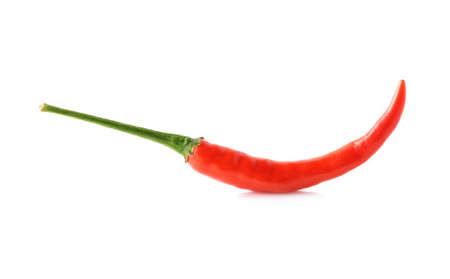 Red chili pepper isolated on a white background