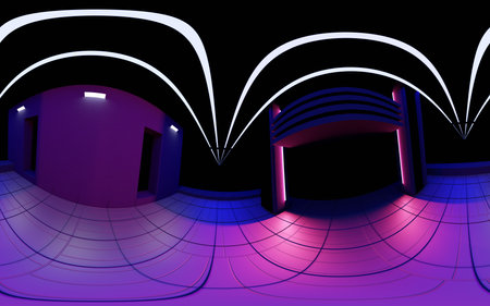 hdr map for refreshing 3d scenes. Background for blurring and text