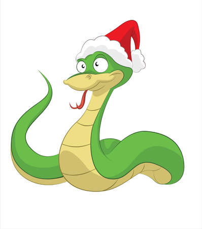 Happy New Snakeのイラスト素材