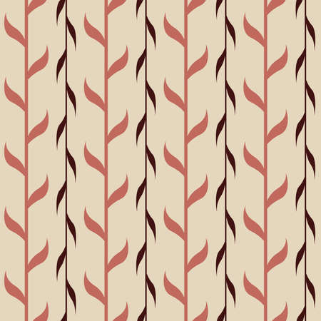 vector image of seamless pattern with branchesのイラスト素材