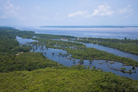 The Amazon Riverの写真素材