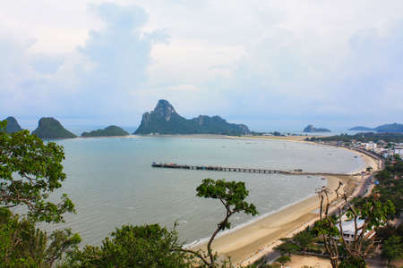 Prachuap khiri khan bay, Thailand の写真素材