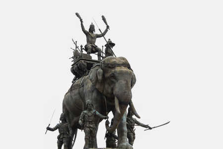 Somdet Phra Sri Suriyothai Monumentの写真素材