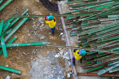 Construction workersの写真素材