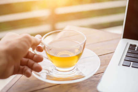 Healthy teaの写真素材