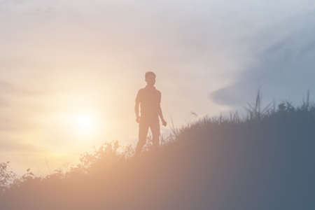 Run to freedomの写真素材