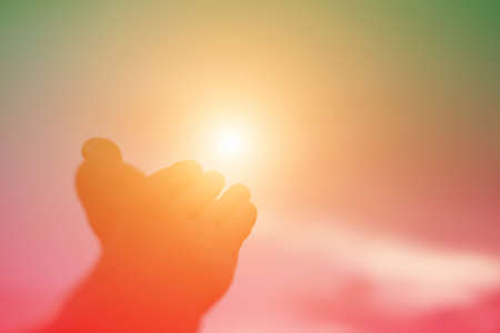 Symbol of acceptanceの写真素材