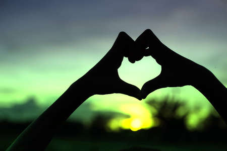 The symbol of loveの写真素材