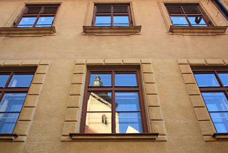 Bell tower window projection