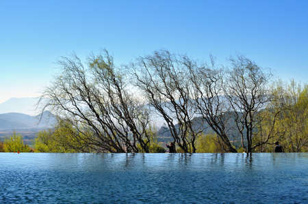 The scenery of Yu-kiosk, Yunnan, Chinaの写真素材