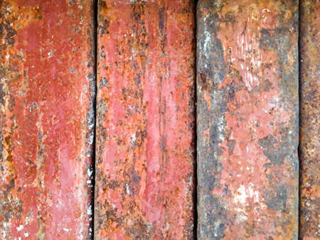 Rust on steel and metal, background concept, Rusty metal wall, rust texture, Close up of some rust, An image of some rusty metal up close that has been ripped up.の写真素材
