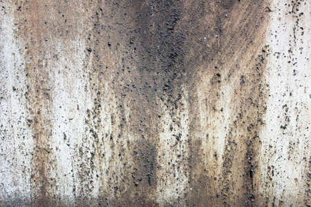 Dirt and rust on white steel walls, Rust sheet steel background, Old metal iron rust texture, Rust...