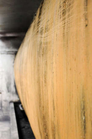 rusty wall texture for background, Rust on steel and metal, Old dirty rusty galvanized iron plate texture for background, rusty wall texture for background, Brown rust stain on metal surface, Abstract background and textureの写真素材