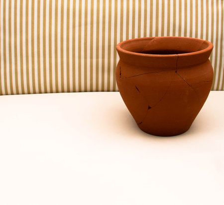 Summer Ancient bowl vibes. Minimalistic conceptの写真素材