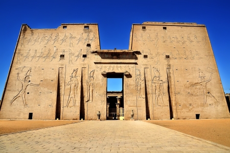 EDFU templeの写真素材