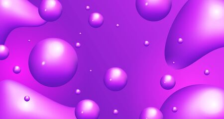 Pink liquid realistic background
