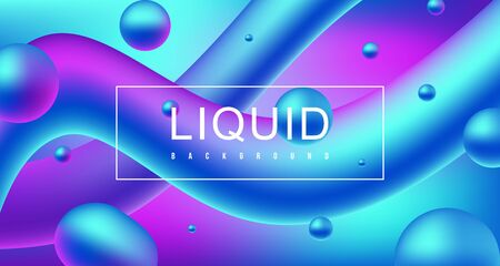 Abstract liquid cool background designのイラスト素材