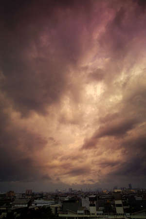 Jakarta at Dawnの写真素材