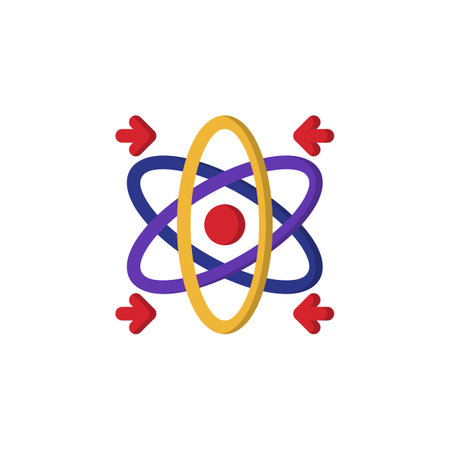 Set of Online Education, Online Learning, Webinar Flat style icon and illustration - vectorのイラスト素材