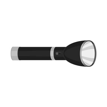 Illustration vector of a flashlightのイラスト素材