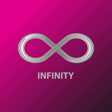 Infinity logo. Template for a logo symbol emblemのイラスト素材