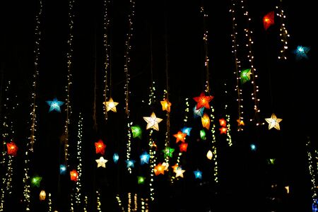 Illumination at Don Bosco Church, Makati, Metro Manila, Philippinesの写真素材