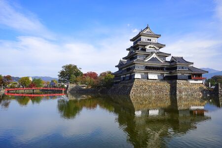 Matsumoto Castle, Matsumoto City, Nagano Pref., Japanのeditorial素材