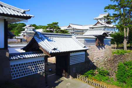 Kanazawa Castle, Kanazawa City, Ishikawa Pref., Japanのeditorial素材