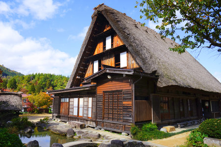 Shirakawa-go Old village, Shirakawa village, Gifu Pref., Japanのeditorial素材