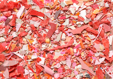 Plastic resin pellets backgroundの写真素材