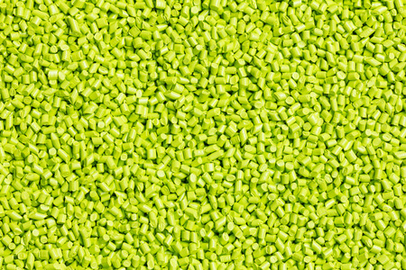 green plastic resin ( Masterbatch ) for background