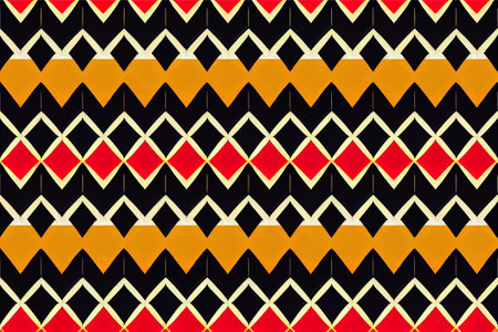 seamless geometric pattern with trianglesの写真素材