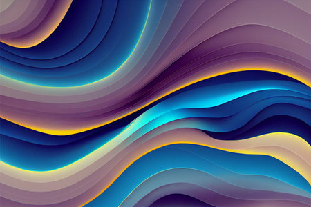 abstract colorful background with waves.