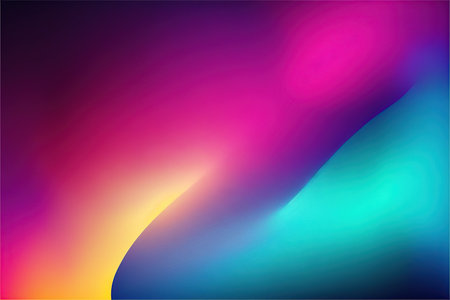 abstract background with rainbow colors. Illustration for your design.の写真素材