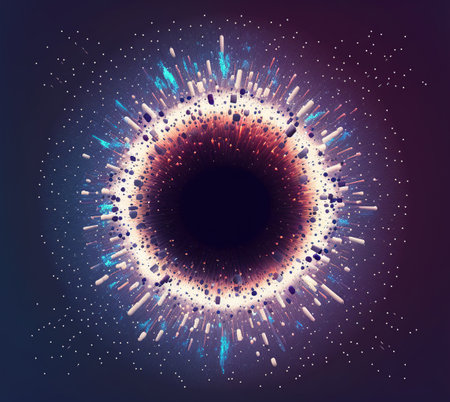 Abstract vector background. Futuristic technology style. Elegant background for business tech presentations.の素材