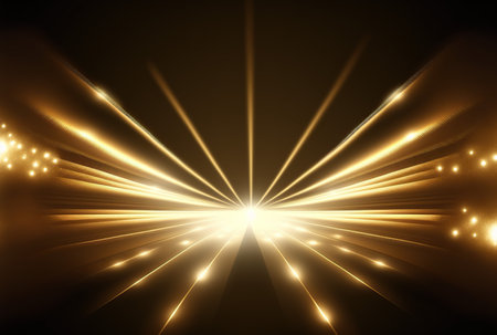 Abstract light lines background. Can be used for advertisingeting, presentation.の写真素材