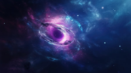 Planets, stars and galaxies in outer space showing the beauty of space exploration. generative aiの素材