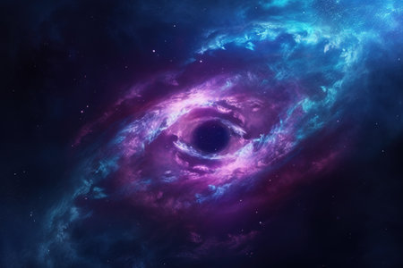 Planets, stars and galaxies in outer space showing the beauty of space exploration. generative aiの素材