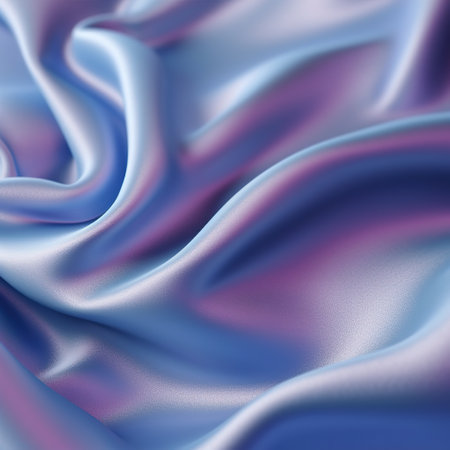 Smooth elegant blue silk or satin texture can use as background. AI Generativeの素材