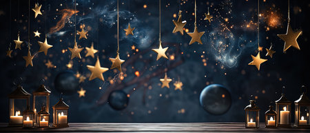Ramadan Kareem greeting card.の素材