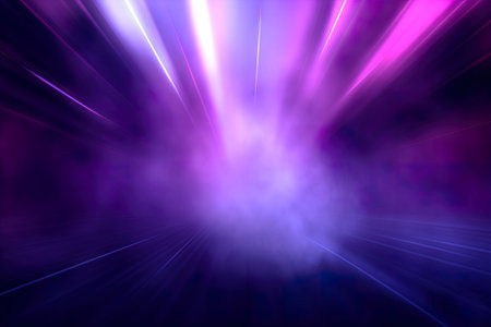 abstract background with some smooth lines in it and some rays in itの素材
