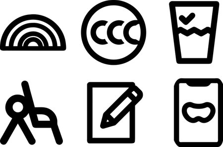 smartphone and pen icon isolated on white background, vector illustratorのイラスト素材