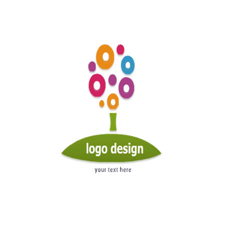 Colorful treeのイラスト素材